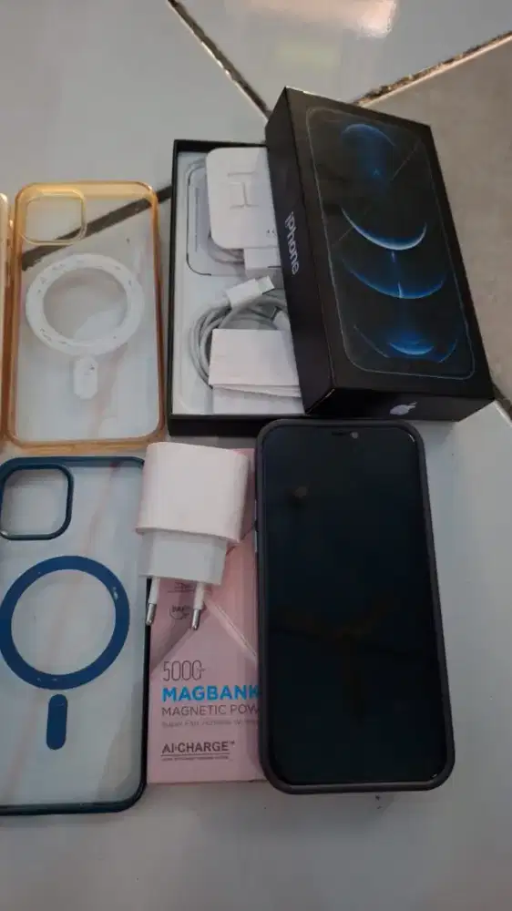 Dijual Iphone 12pro Silver 128gb