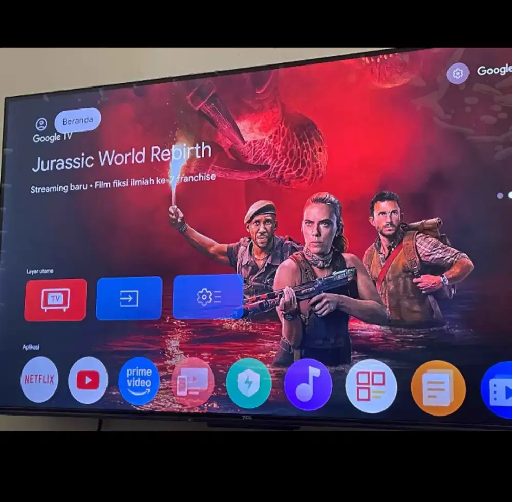 Smart tv tcl 43 inch