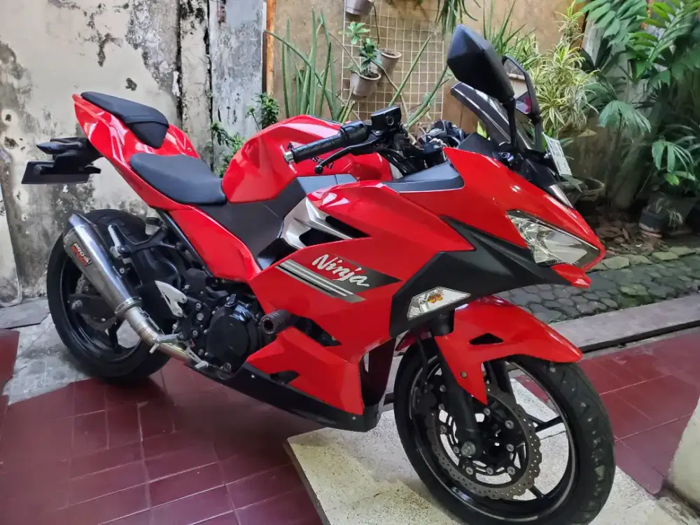 Kawasaki New Ninja 250Fi Merah 2021 Istimewa Km.4rb.