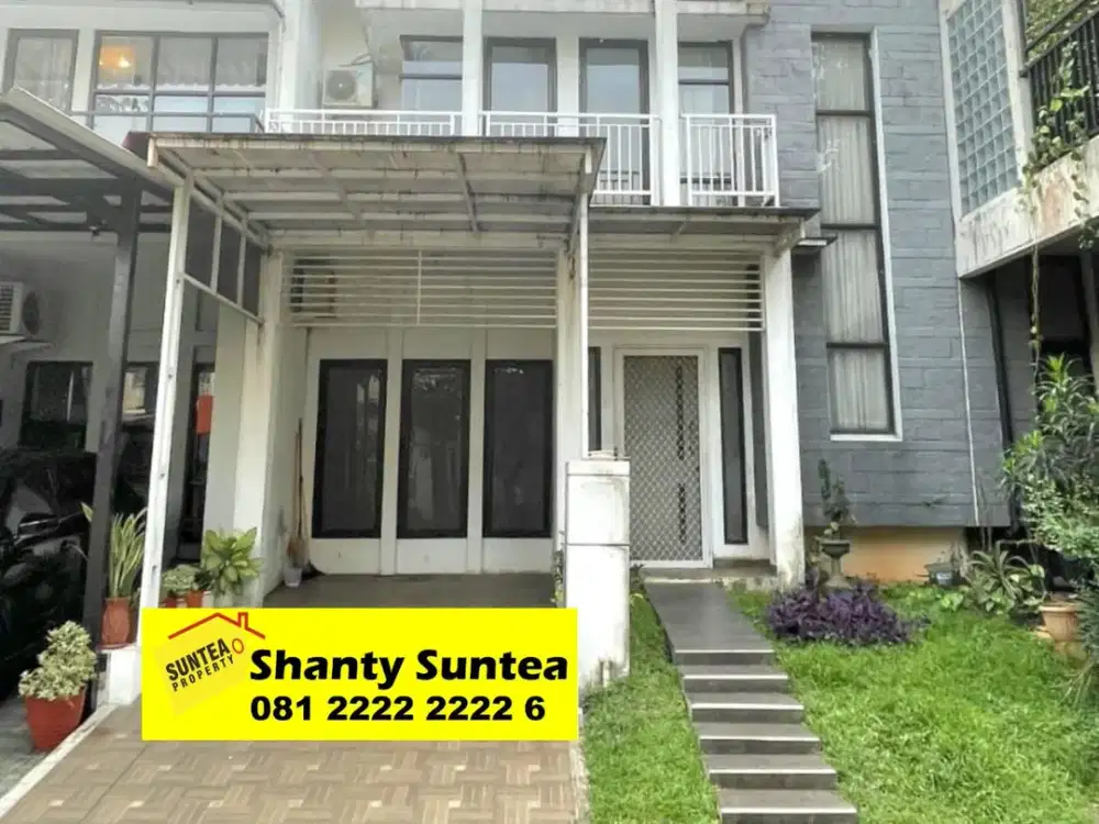 Hunian Asri Siap Huni Dicluster Emerald Terrace Sektor 9  Bintaro Jaya
