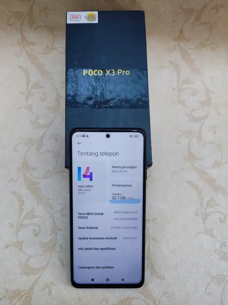 POCO X3 PRO 6/128 FULLSET