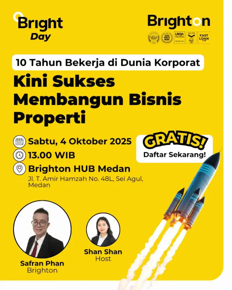 Seminar bisnis properti income unlimited