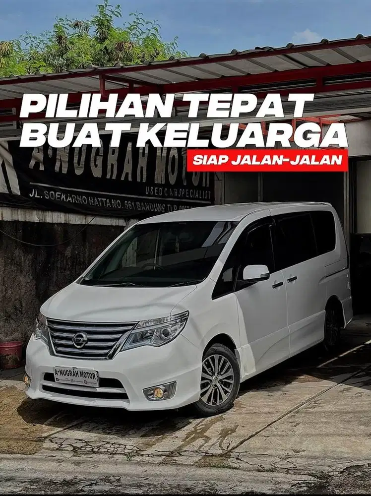 Low KILOMETER || Nissan New SERENA HWS FACELIFT MATIC 2015 || ANM
