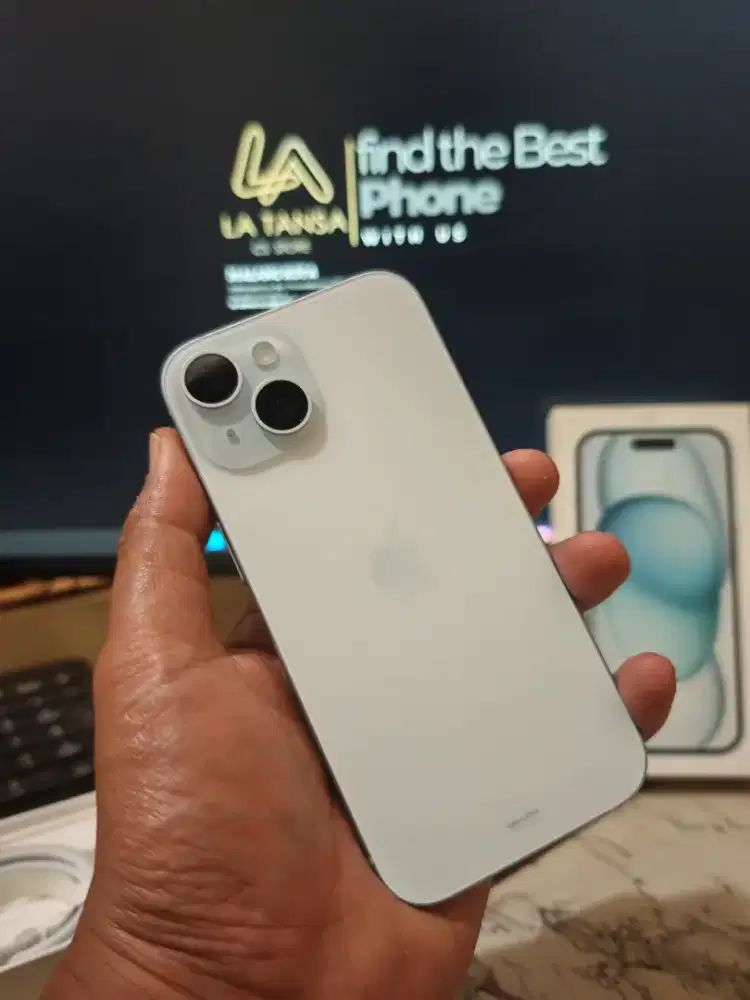 Iphone 15 128gb Resmi Garansi On BH 100% Like New No Minus Fullset
