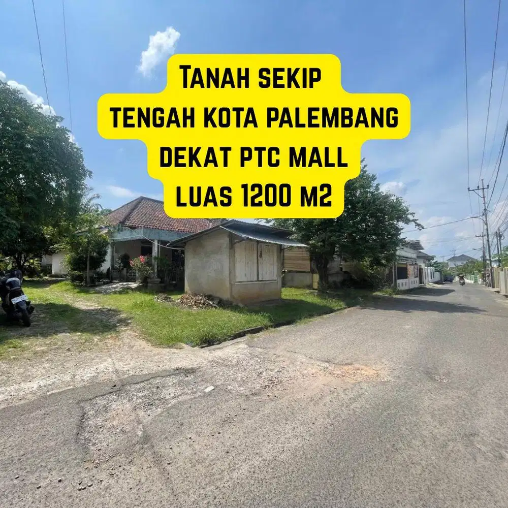 jual cepat tanah sekip kota palembang