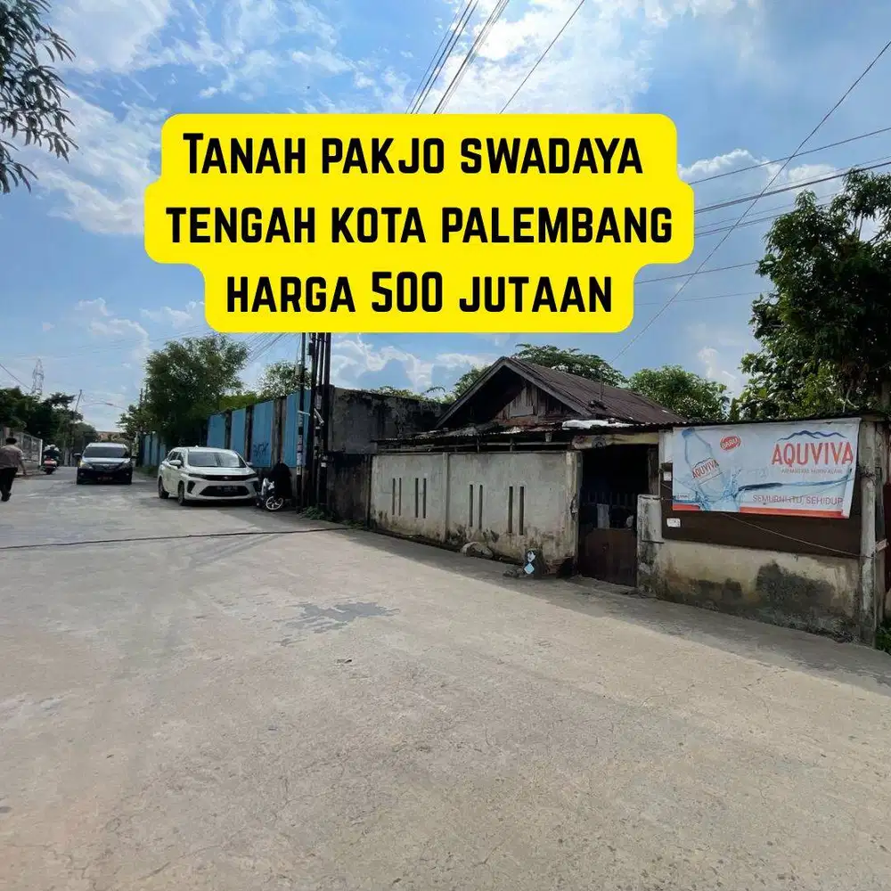 JUAL CEPAT TANAH PAKJO KOTA PALEMBANG
