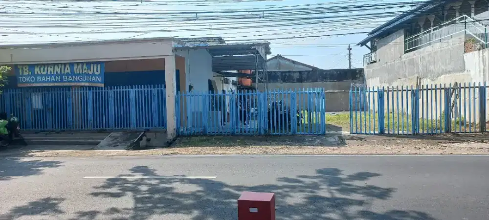 Murah dijual rumah pinggir jalan raya lamper tengah strategis