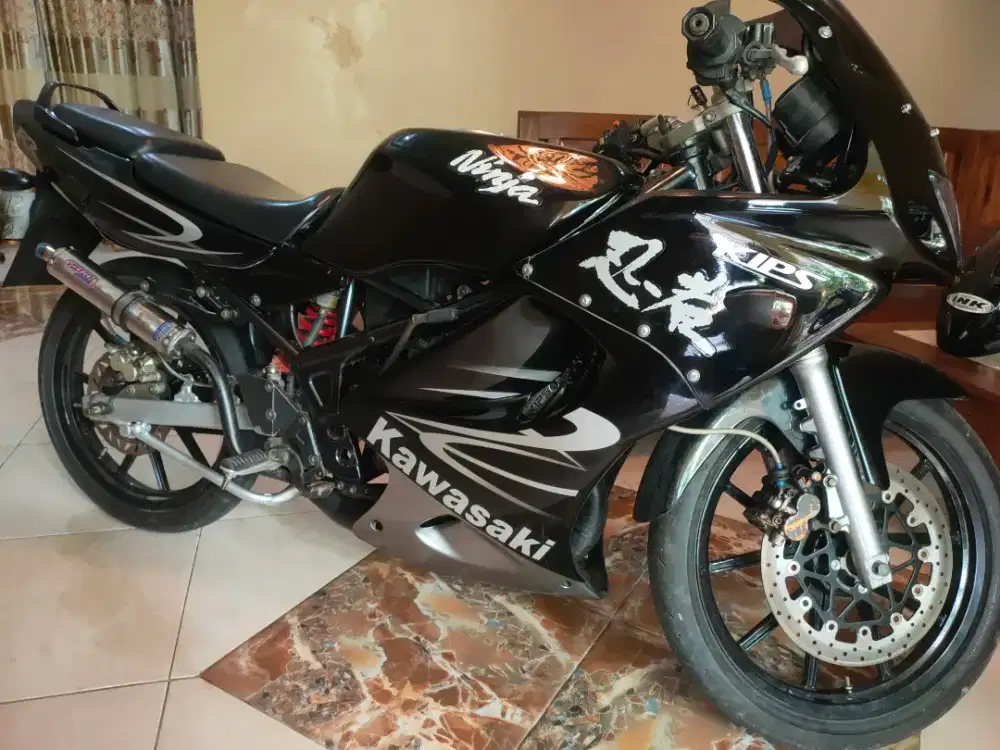 Ninja RR old gen 3 2011 Hitam istimewa