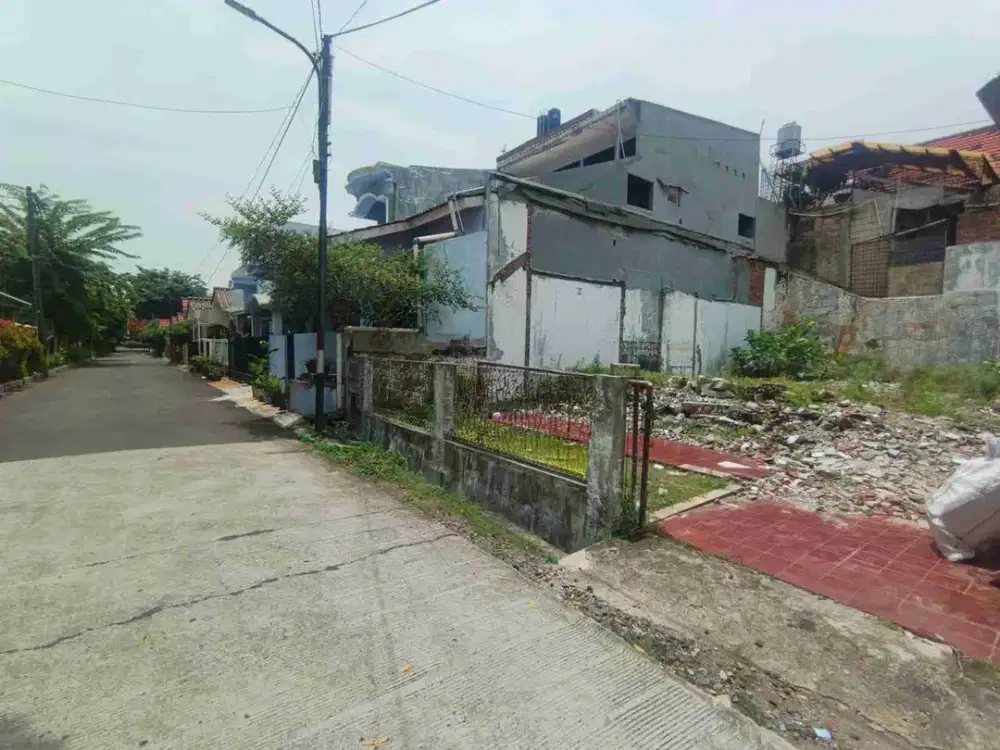 Jual Lahan Kavling Murah Taman Gigi Taman Galaxy Bekasi Luas 144m Tidak Banjir