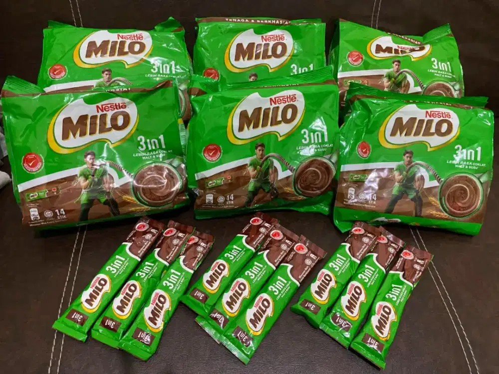 Milo Malayasia 3in1 Pack (1 Pack = 14 Sticks)