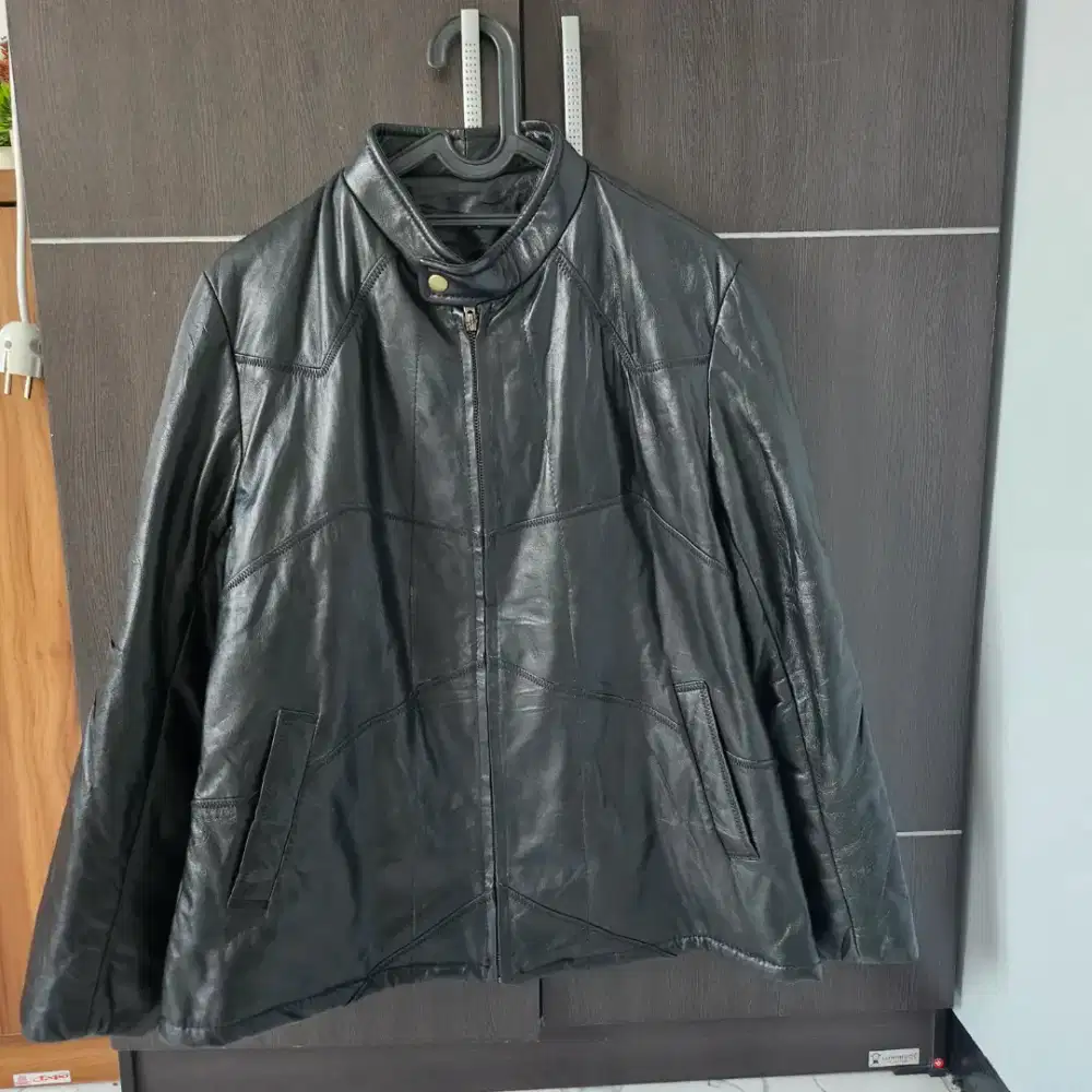 Jaket kulit pria