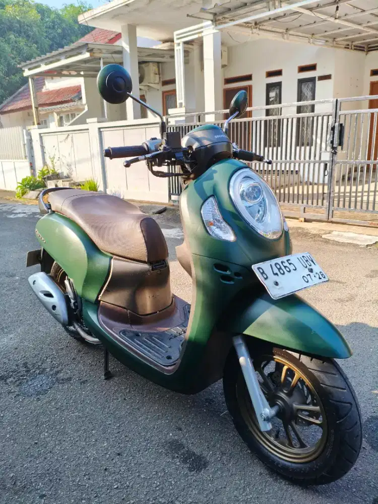 Honda Scoopy Prestige 2023 –  Murah! Warna Hijau favorit, Remot 2