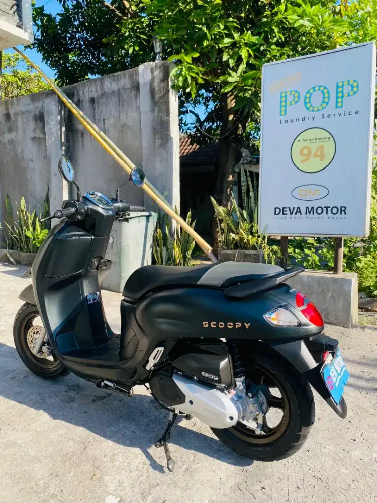 Scoopy 2025 prestige hitam Deva motor