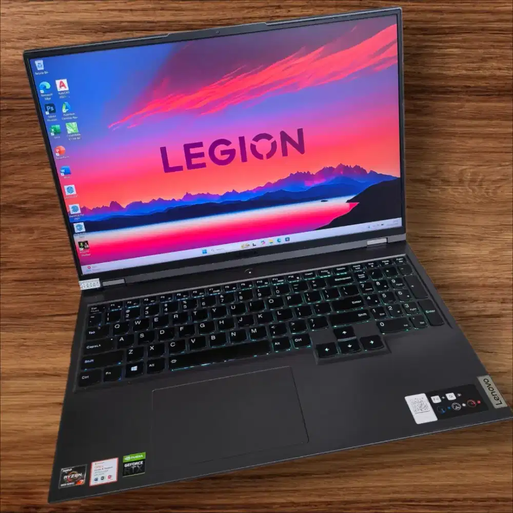 Laptop LENOVO LEGION 5 PRO RAM 16GB/SSD 512GB DUAL VGA Nvidia RTX 3060