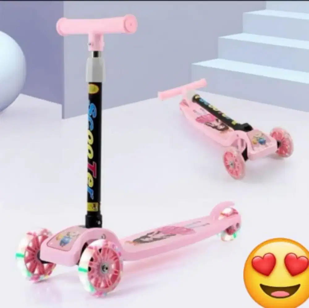 Scuter otoped kickboard anak