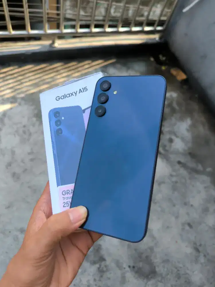 SAMSUNG A15 RAM 8/128GB 4G RESMI SEIN FULL ORI
MULUS
