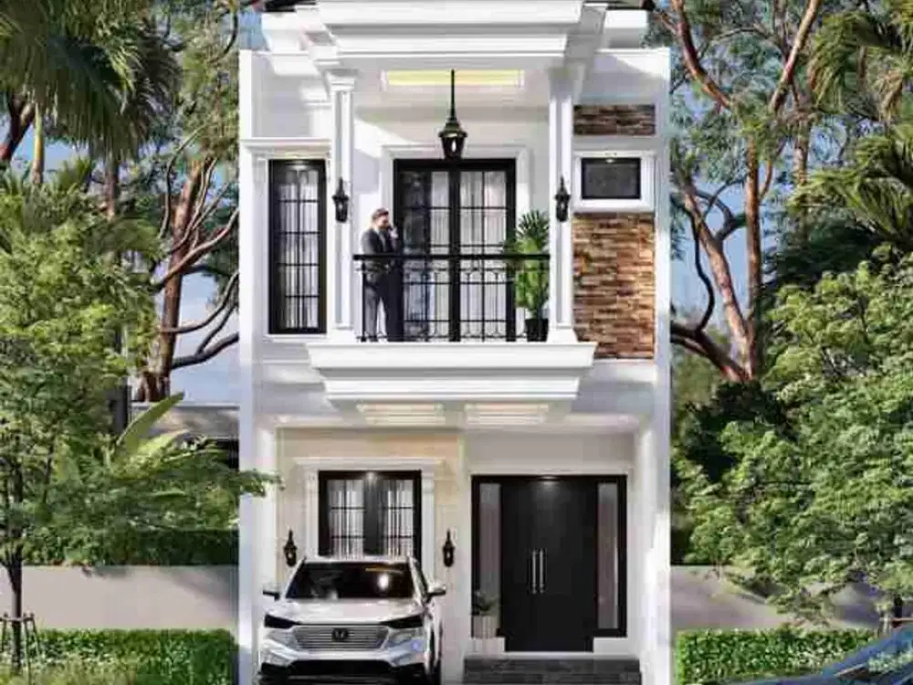 RUMAH MEWAH DAN MEGAH. BANGUNAN FULL BATA MERAH. DP 0%. FREE BIAYA2. BONUS SUKA2