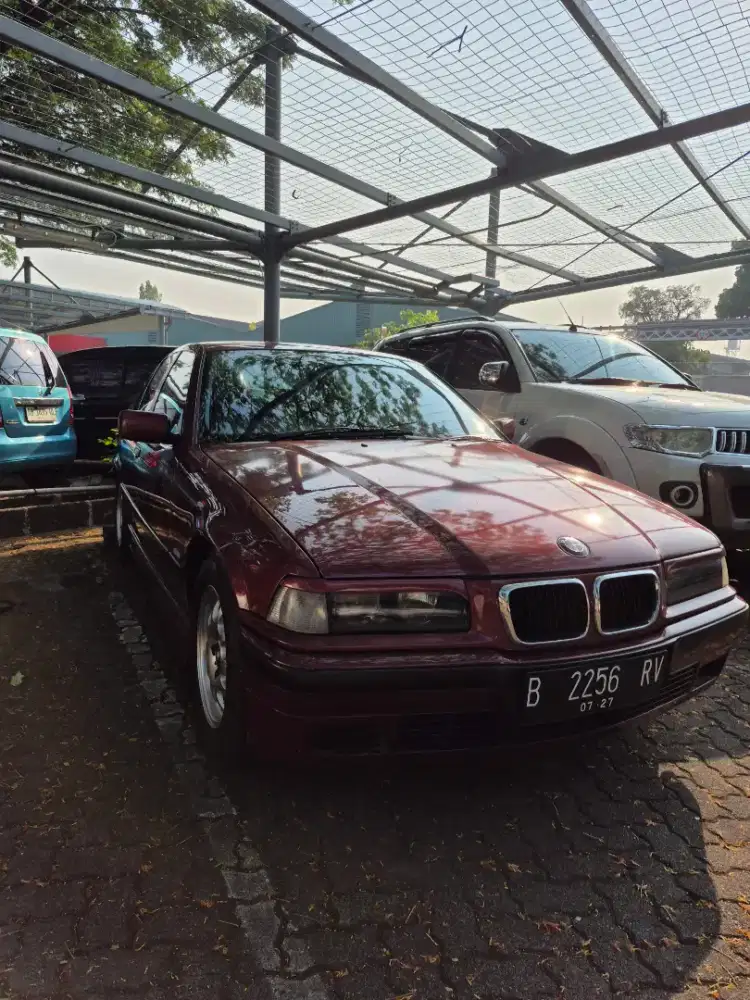 BMW E36 318i M43 1997 Red Calypso