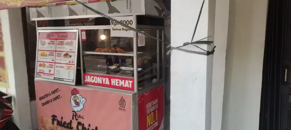 Jual Gerobak Fried Chicken Depok