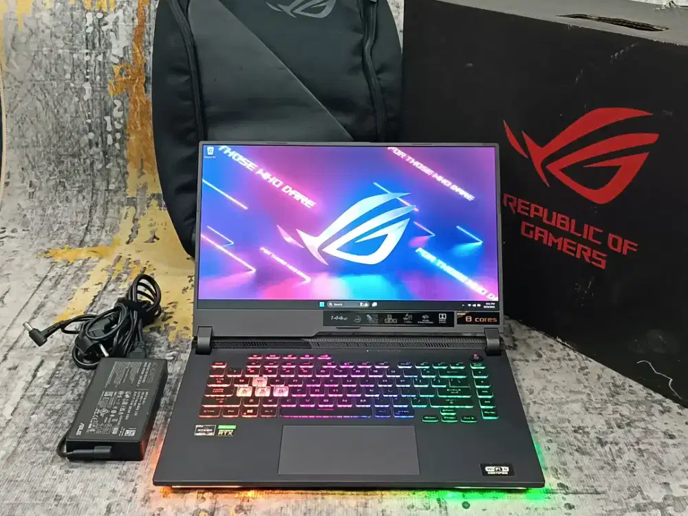 Asus ROG G513IC Ryzen 7-4800H 16GB 512GB RTX 3050 4GB Fulset Like New