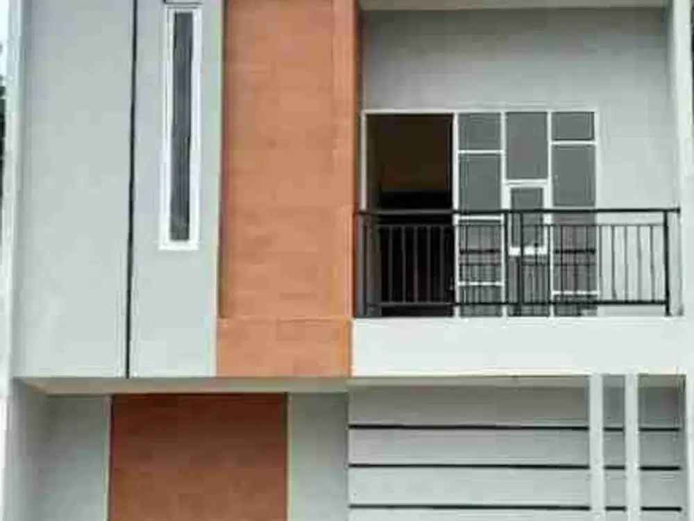 Rumah Setu 2 lantai 3 kamar tidur bebas banjir bisa KPR DP 0% strategis jalan Raya Setu dan rencana tol Setu Bekasi