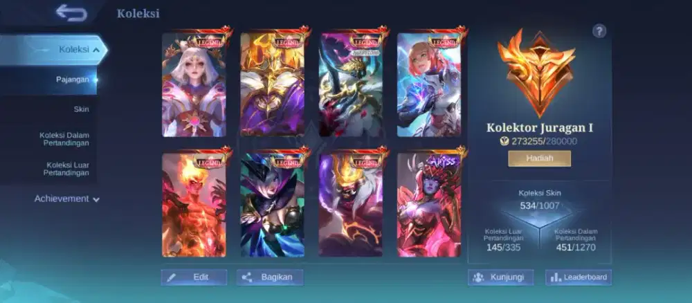 akun mobile legend