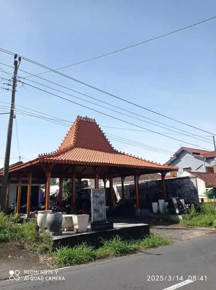 Joglo jati ukir