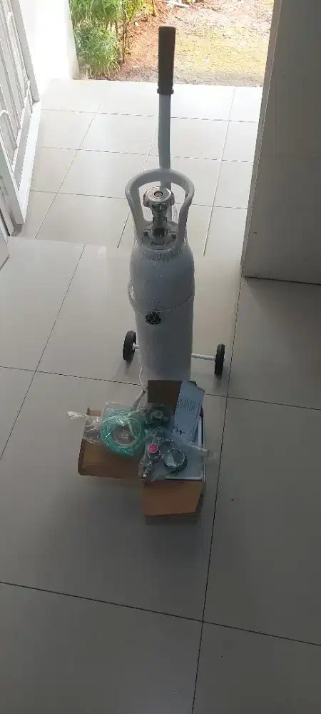 Dijual Tabung Oxygen + Regulator