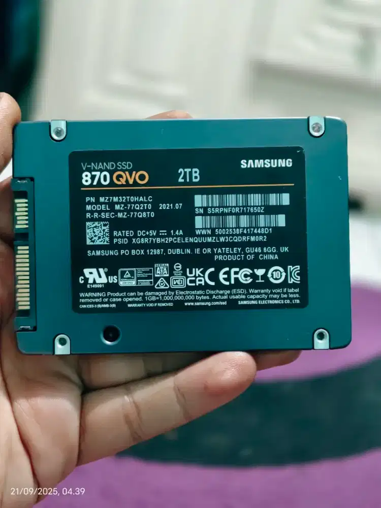 Ssd samsung 2tb