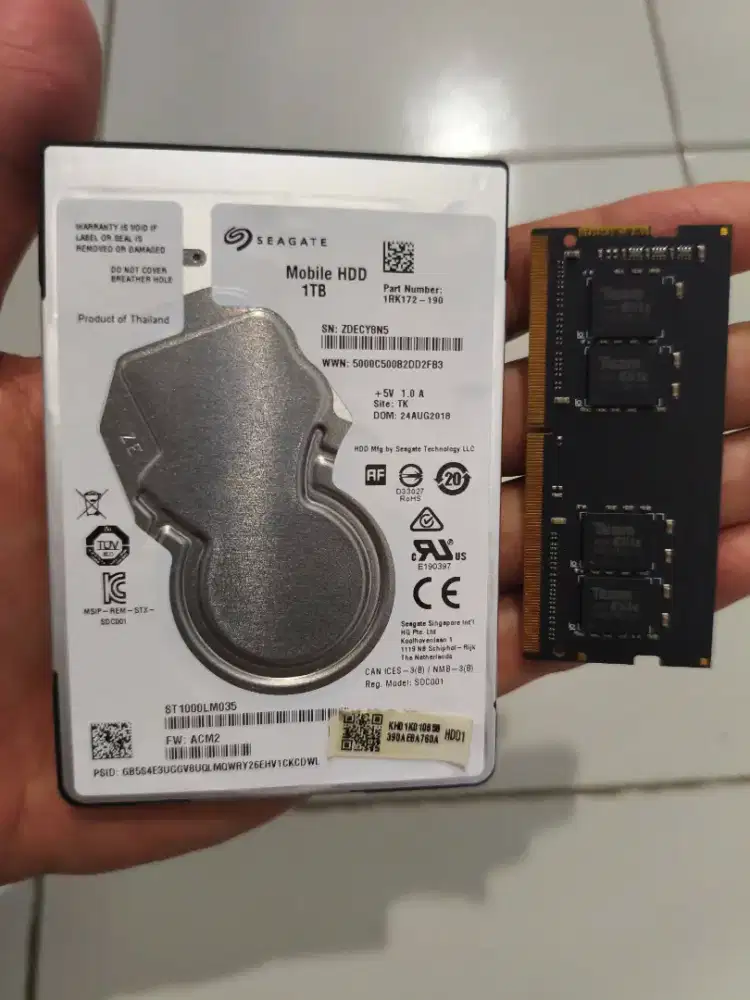 Hardisk Laptop 1TB Original