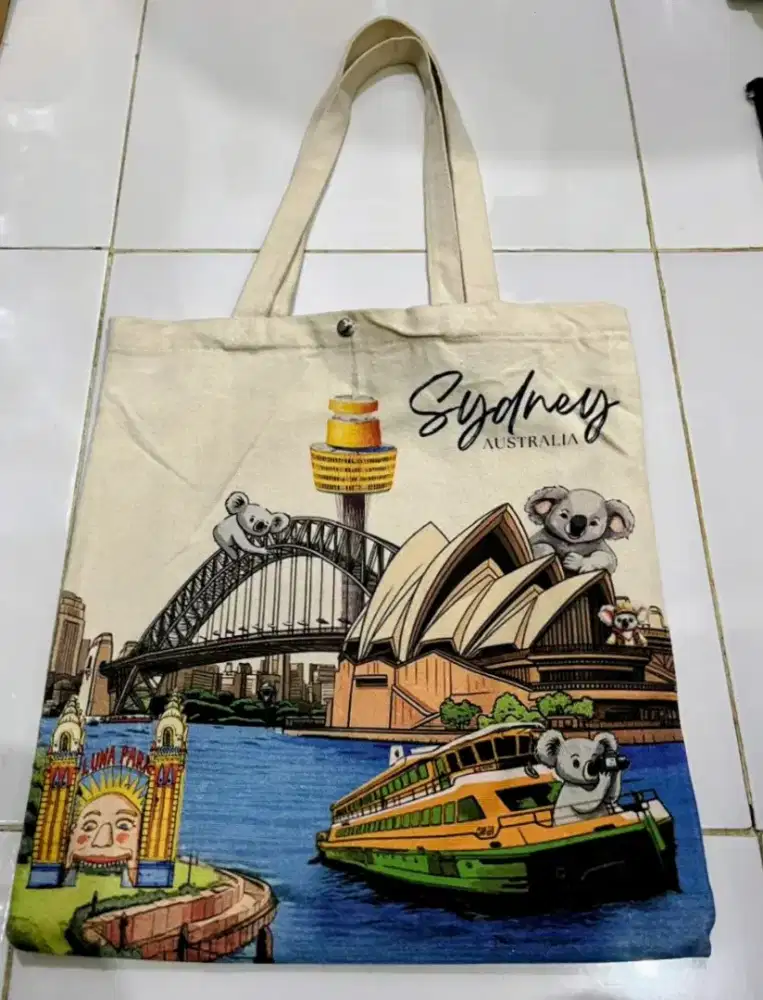 Tote Bag Australia Sydney Authentic