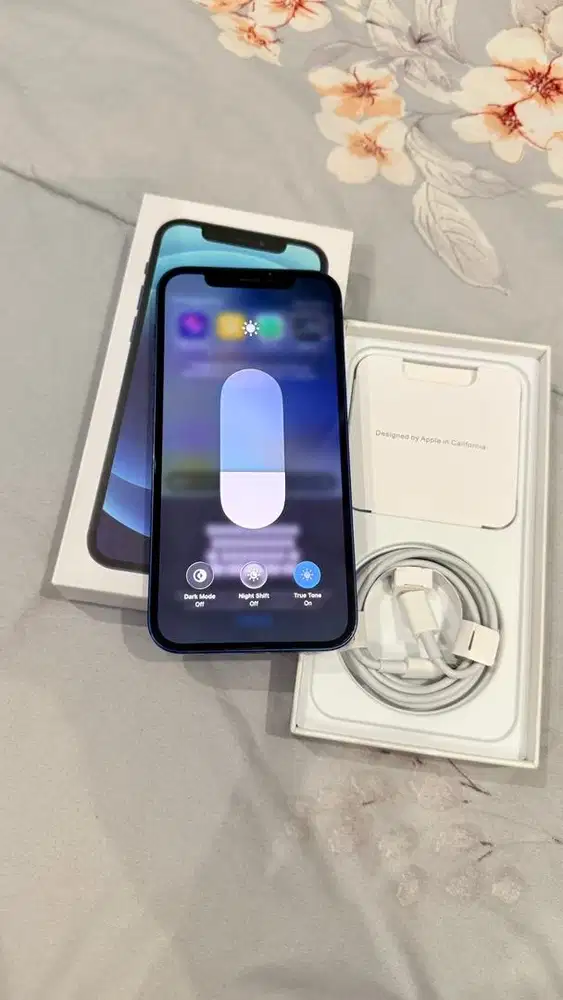 Dijual Iphone 12 Blue 128GB Terdaftar Lengkap