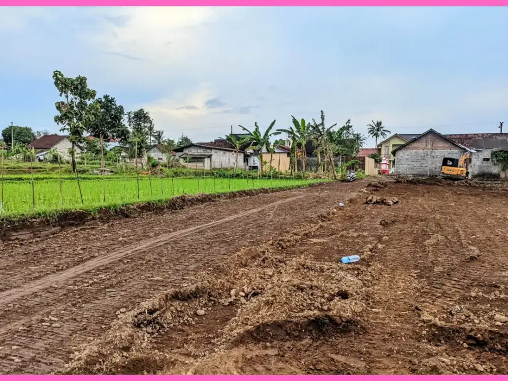 Tanah Pingir Sawah Di Pandowoharjo Jalan Palagan Jogja