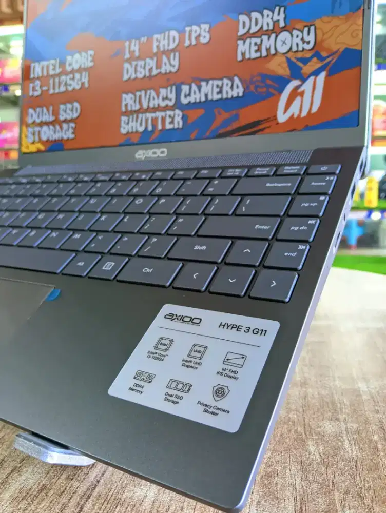 PALING LARIS LAPTOP BARU DANA PELAJAR | AXIOO HYPE 3 CI3-GEN11