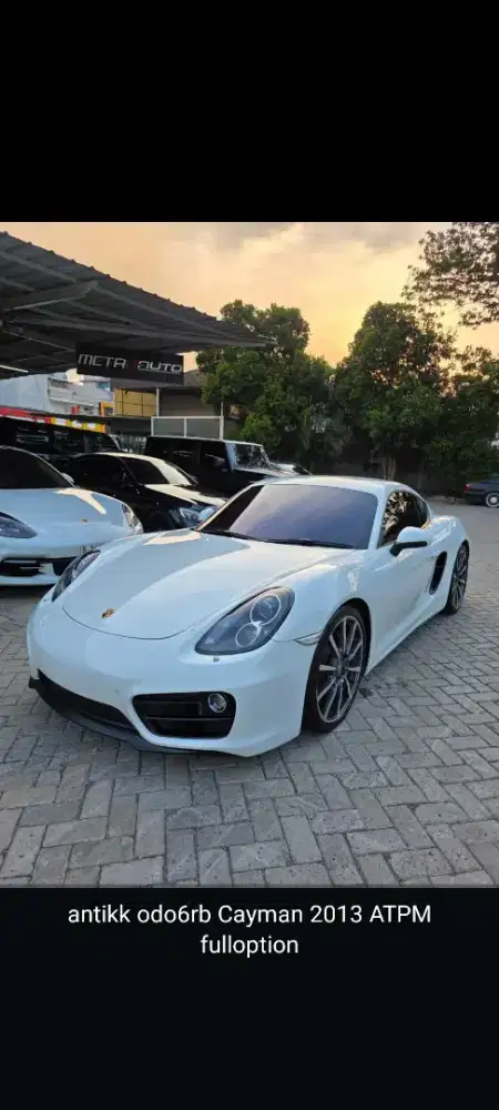 Porsche Cayman 2013 antik low km
