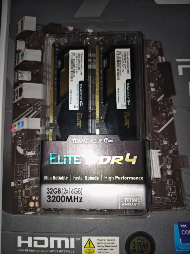 Team elite plus DDR4 32GB 3200