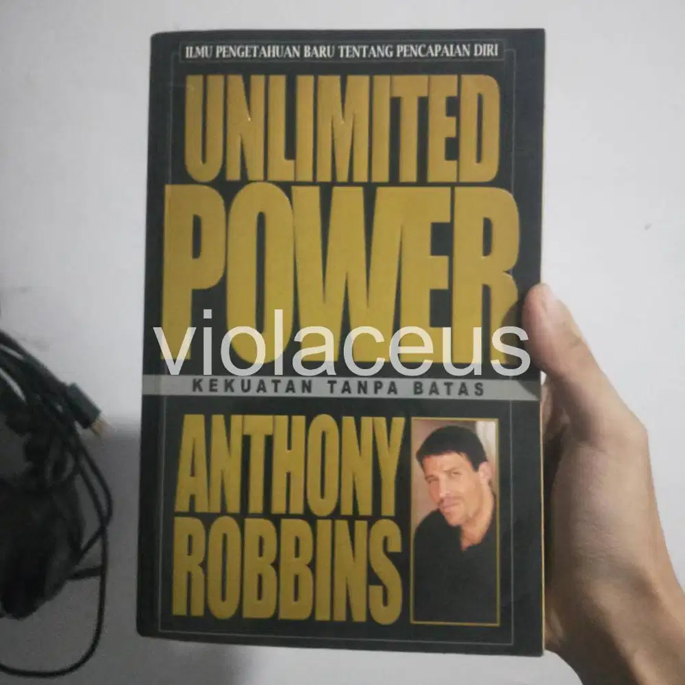 Unlimited Power: Kekuatan Tanpa Batas Anthony Robbins - Original Prelo