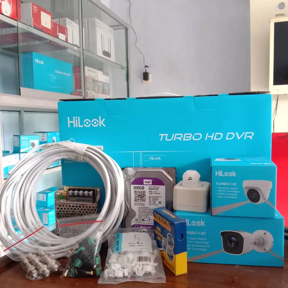 PAKET CCTV ANALOG 2 CAMERA (2MP)