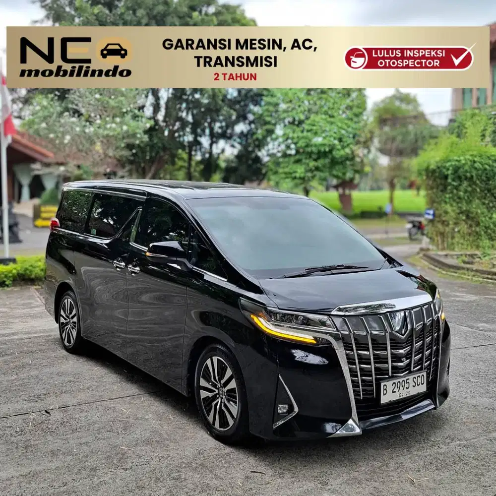 [ Garansi Mesin Matic s/d 2Th ] Free BBN Toyota Alphard G ATPM 2019