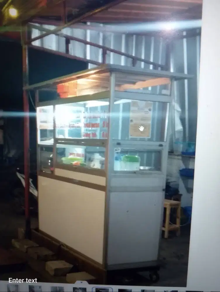 Dijual Gerobak aluminium cocok untuk jualan