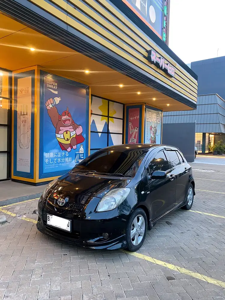 Toyota Yaris S Automatic Hitam 2007 Mobil Bekas Cash Irit Bensin