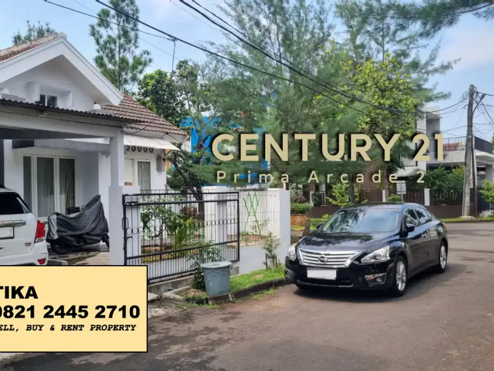 Dijual murah rumah dalam cluster Bintaro dekat tol parigi siap huni