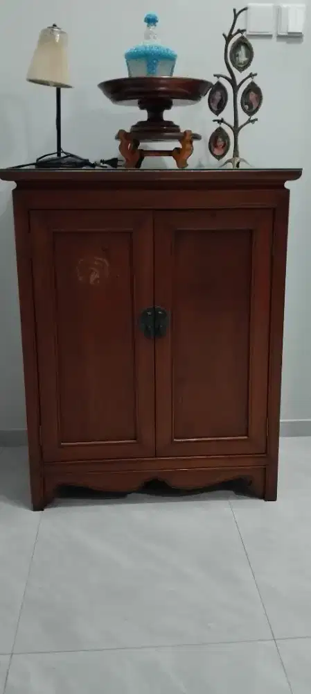 Jual bufet jati ukuran tinggi 103 cm lebar 78 cm