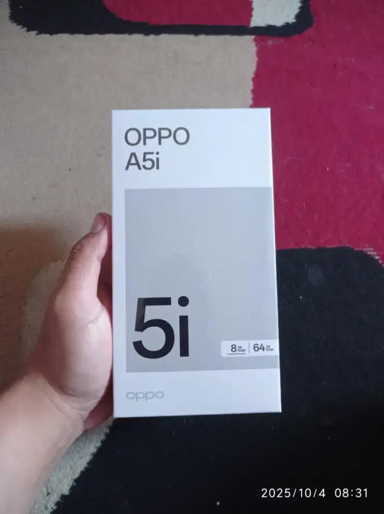 BISMILLAH OPPO A5i RAM 4/64 SEGEL BOX BARU