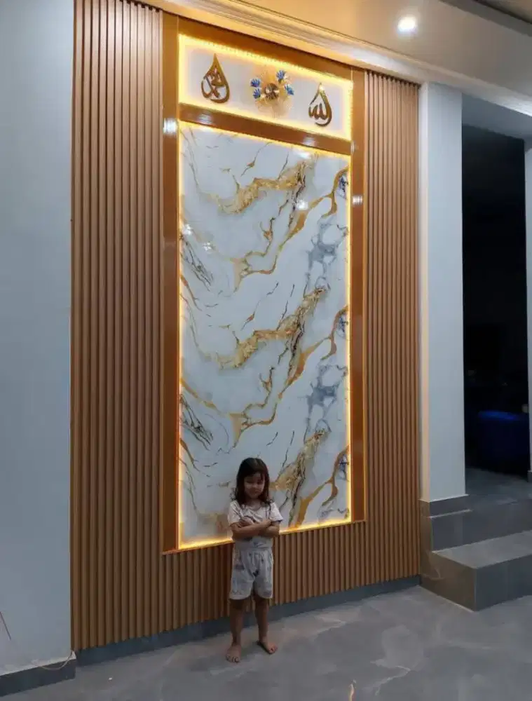 WPC PANEL DINDING MENERIMA ANTAR BAHAN & TERPASANG