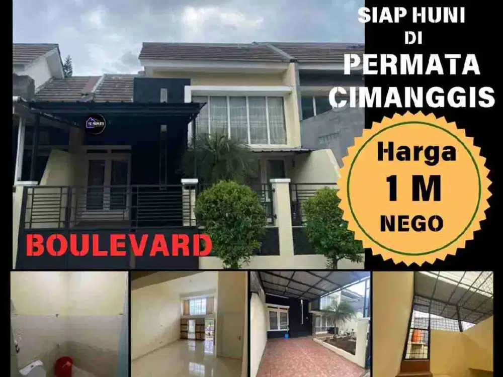 Rumah Rapi Siap Huni di Permata Cimanggis