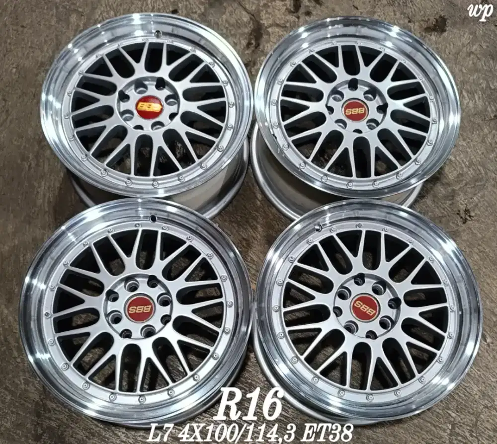 Jual velg bbs lm r16 4x100 4x114,3 avanza xenia livina jazz dll