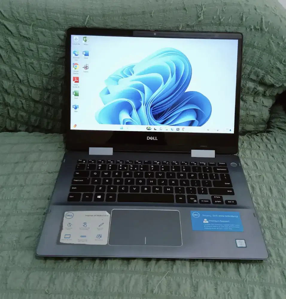 Dell Inspiron 5482 2 in 1/Core i5 8265u/ Ram 16gb/ SSD 512gb/ touch ok