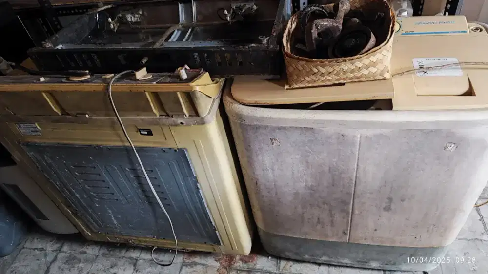 Mesin cuci kompor dispenser