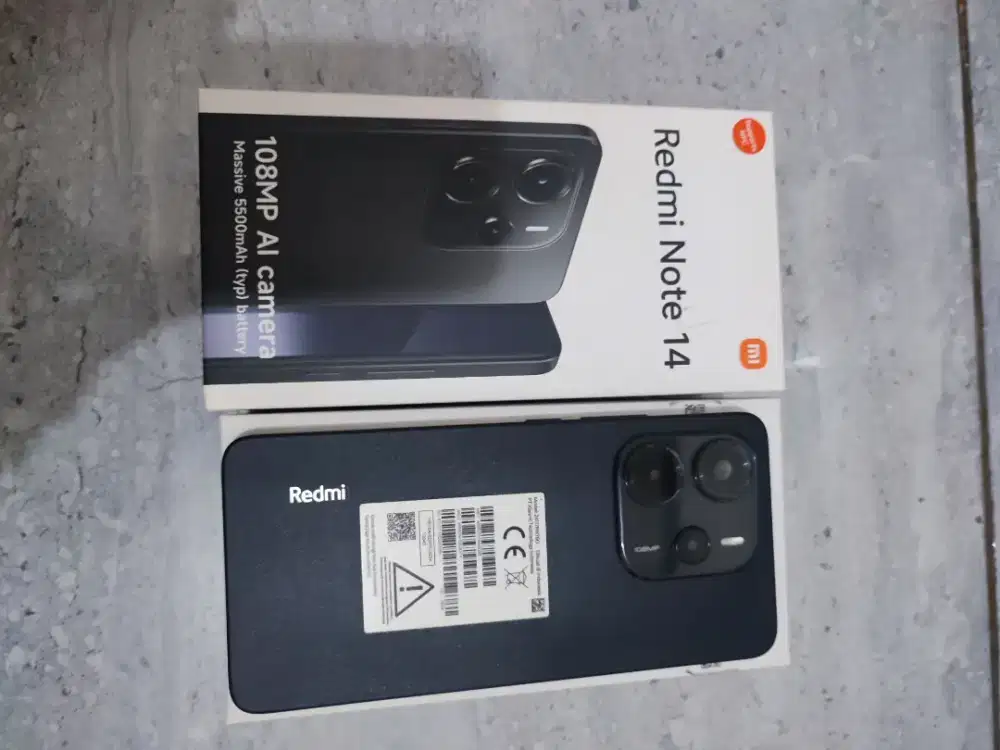 Xiaomi Redminote 14 4G 8/128gb Second Bisa TT